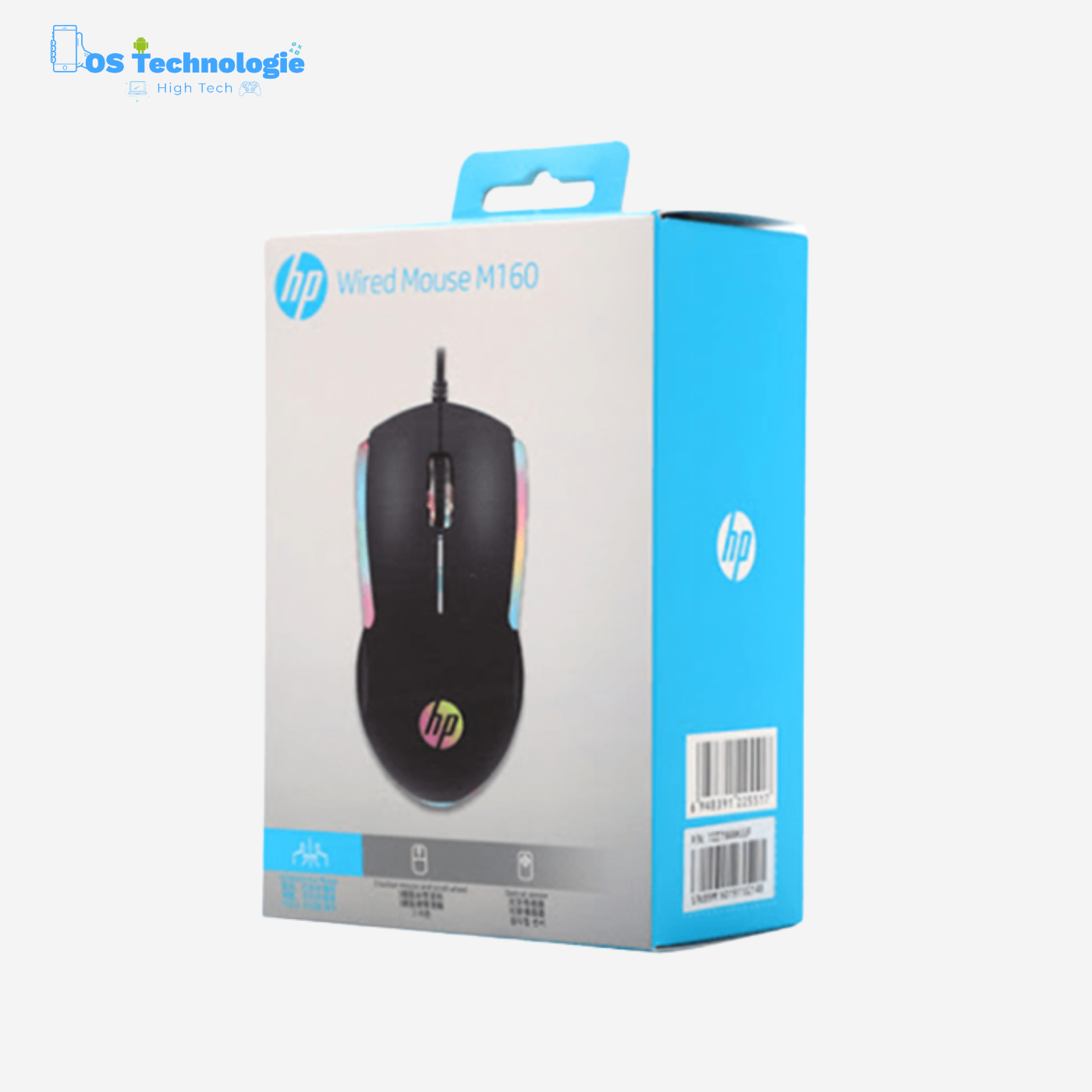 HP M160 – Souris Gaming filaire – Image 2