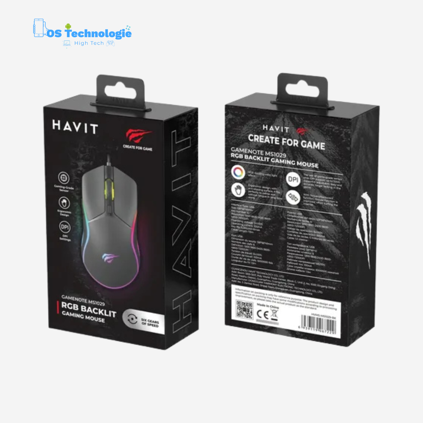 HAVIT GAMING MOUSE MS1029 – Image 2